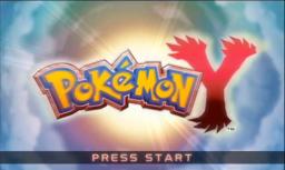 Pokemon Y Title Screen